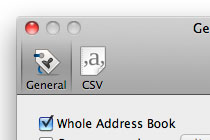 Address Book Preferences