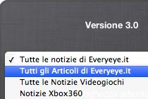 Everyeye Dashboard Widget Feed